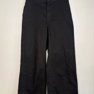 OAK + FORT Black Ankle Pants